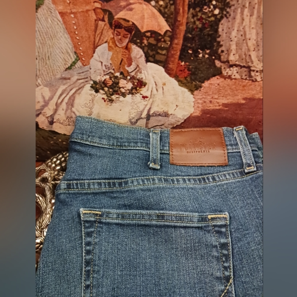🧥👖Hollister California Size W.38 Jeans🧢🛍👢🥾Boot Cut✂️,Hollister EpicFlex.👕 - Picture 2 of 15